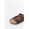 BIRKENSTOCK HABANA ARIZONA NARROW SOFT FOOTBED OILED LEATHER SANDALS